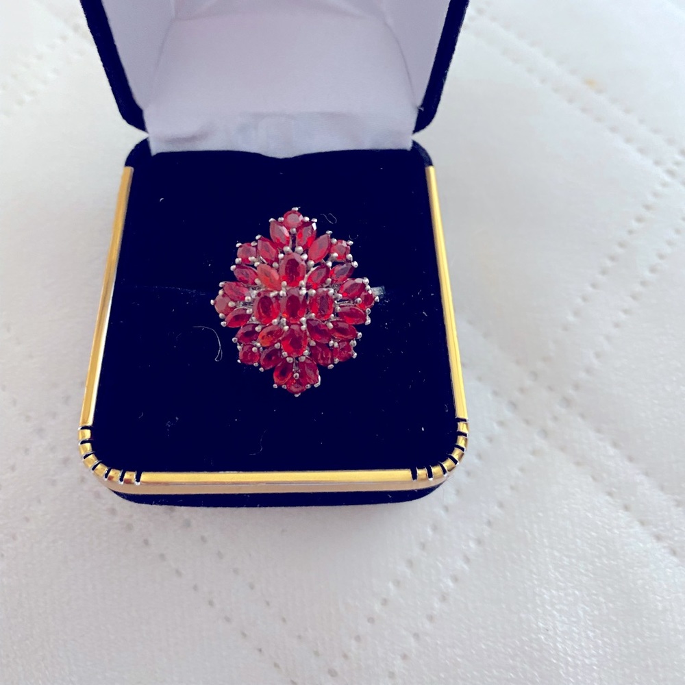 Ruby Gemstone Ring Size 10
